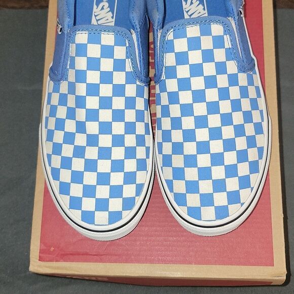 Vans Classic Slip On Checkerboard Shoes Size 5.5 Youth / Women 7 - Picture 7 of 13